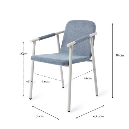 Kochi Dining Chair Blue Bird