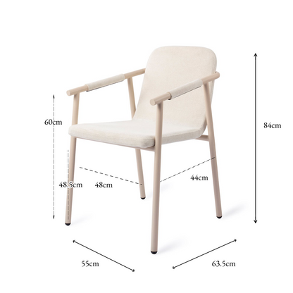 Kochi Dining Chair Dash Of Creme