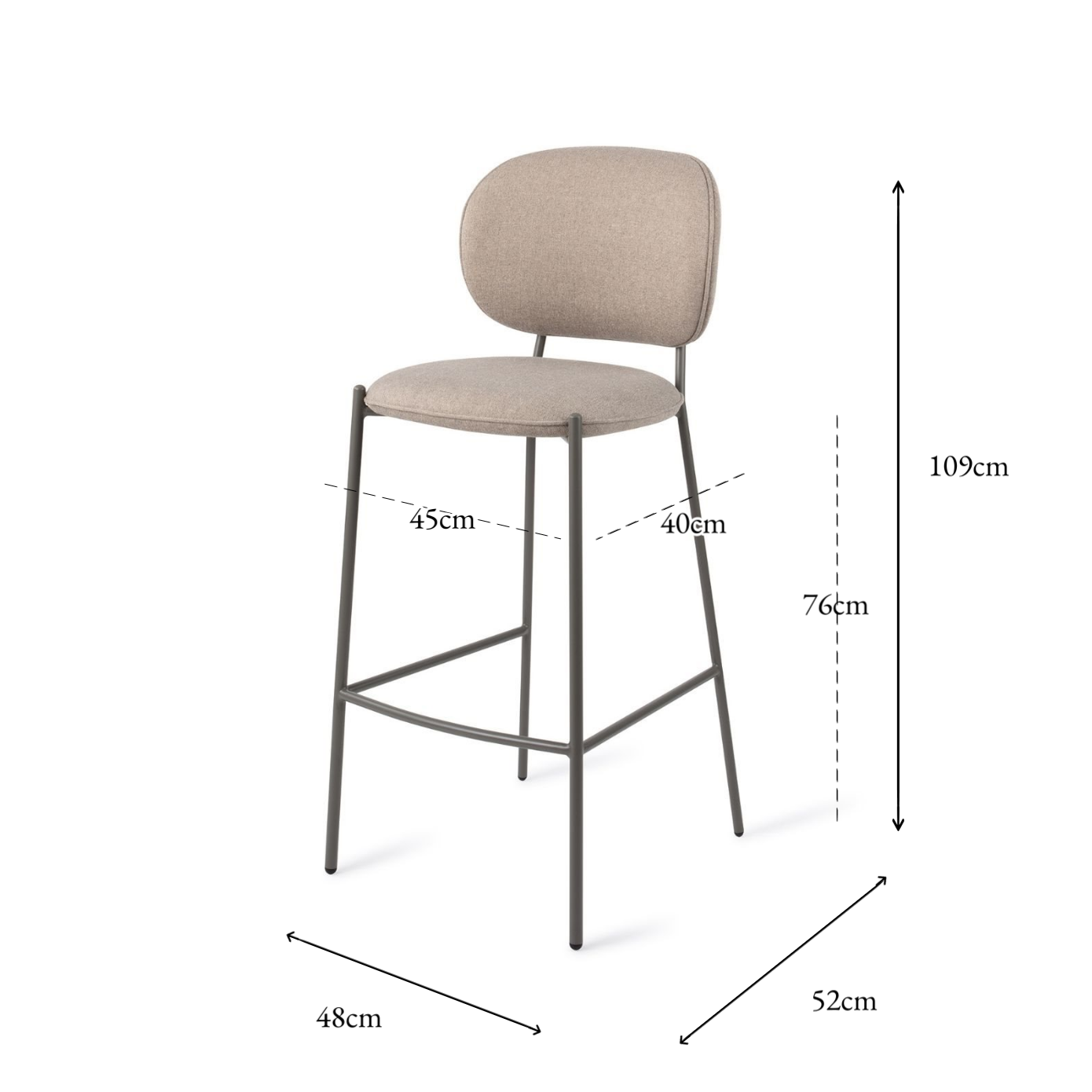 Yoichi Bar Chair Solar Sand Bar