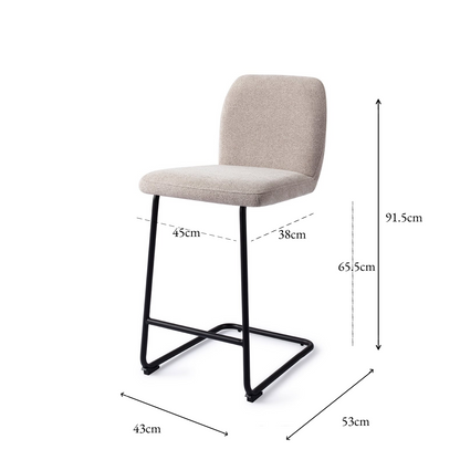 Ikata Bar Chair Pretty Plaster Arch Counter (65 cm)