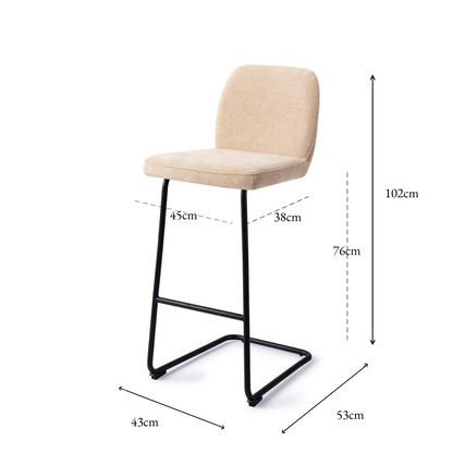 Ikata Bar Chair Funky Fudge Arch Bar (75 cm)